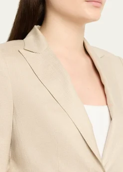 KitonShimmering Wool-Blend Single-Breasted Jacket