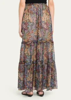 Kobi HalperinClea Floral Maxi Skirt