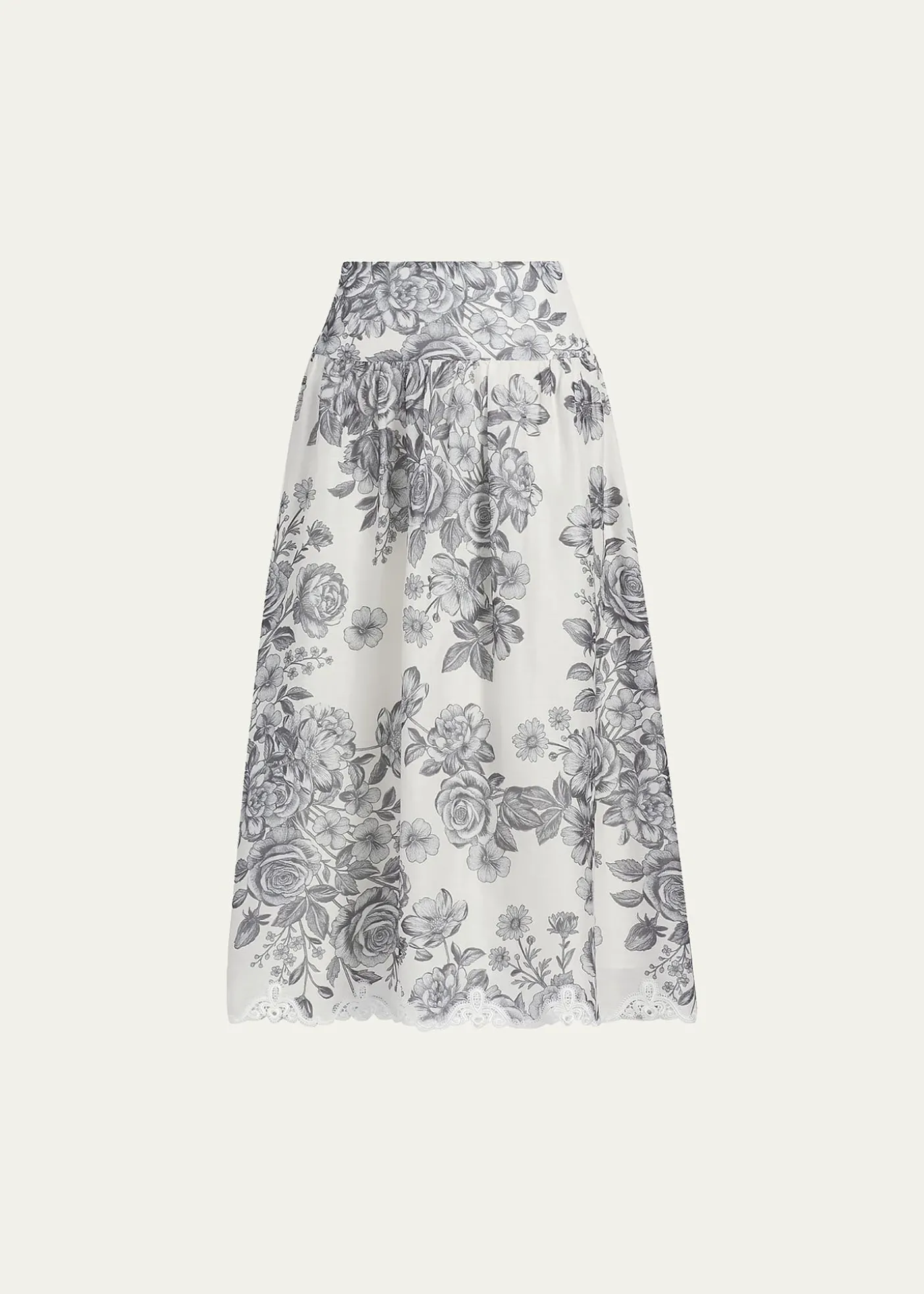 Kobi HalperinLidia Floral-Print Midi Skirt