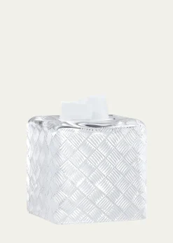 LabrazelBasket Weave Tissue Box Cover
