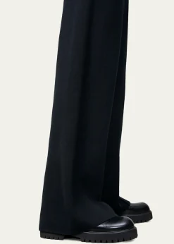 Lafayette 148 New YorkCashmere Double-Knit Pull-On Pants