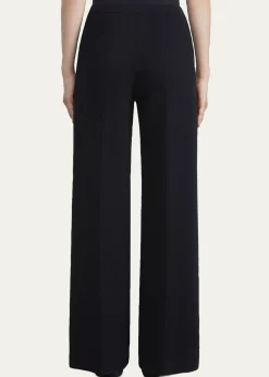 Lafayette 148 New YorkCashmere Double-Knit Pull-On Pants