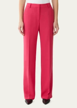 Lafayette 148 New YorkGates Straight-Leg Crepe Pants