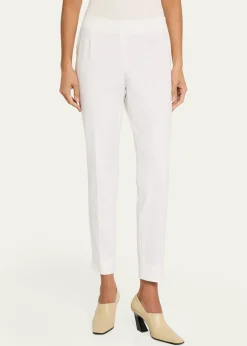 Lafayette 148 New YorkStanton Cropped Techno Stretch Twill Pants