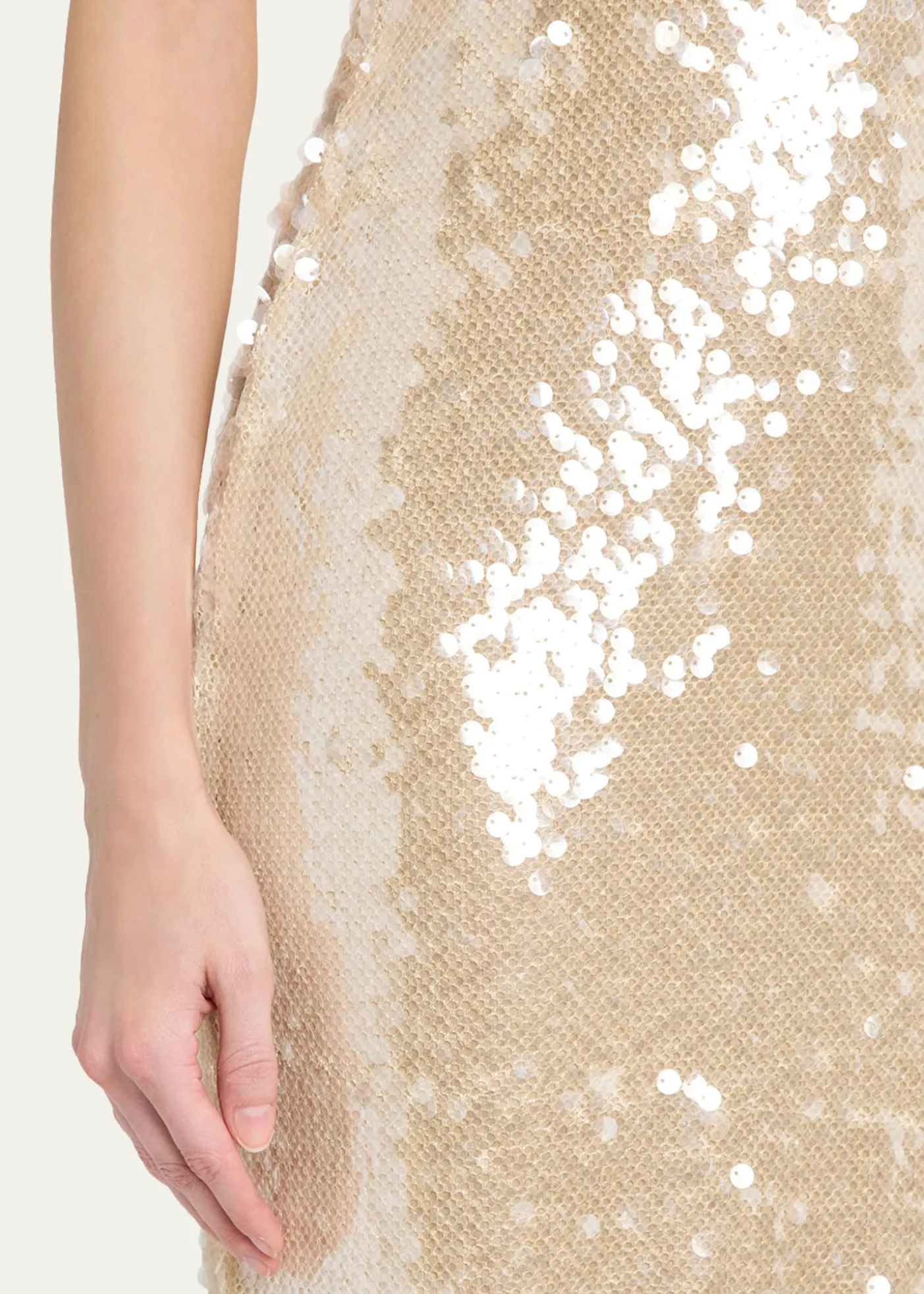 L'AgenceKarma Sequined Maxi Dress