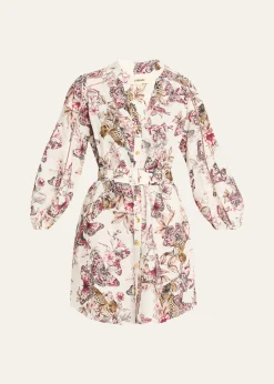 L'AgenceKiersten Belted Mini Shirtdress