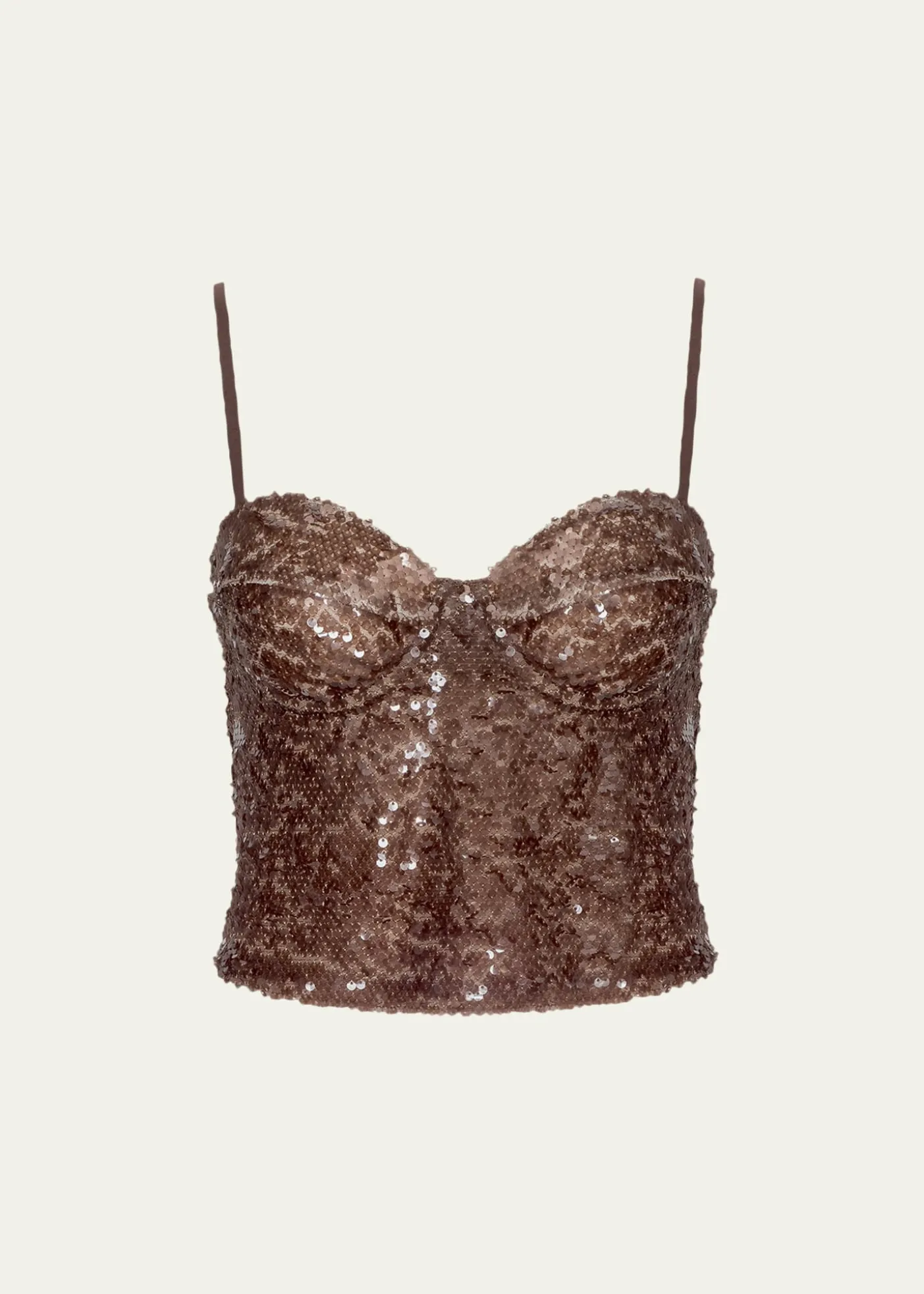 L'AgenceLior Sequined Bralette Top