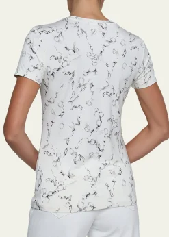 L'AgenceRessi Short-Sleeve Chain Tee
