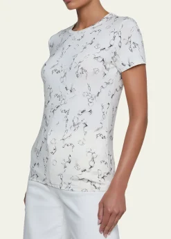 L'AgenceRessi Short-Sleeve Chain Tee