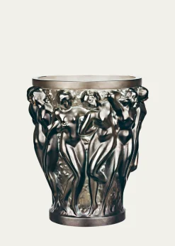 LaliqueBacchantes Small Bronze Vase