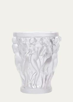 LaliqueBacchantes Small Clear Vase