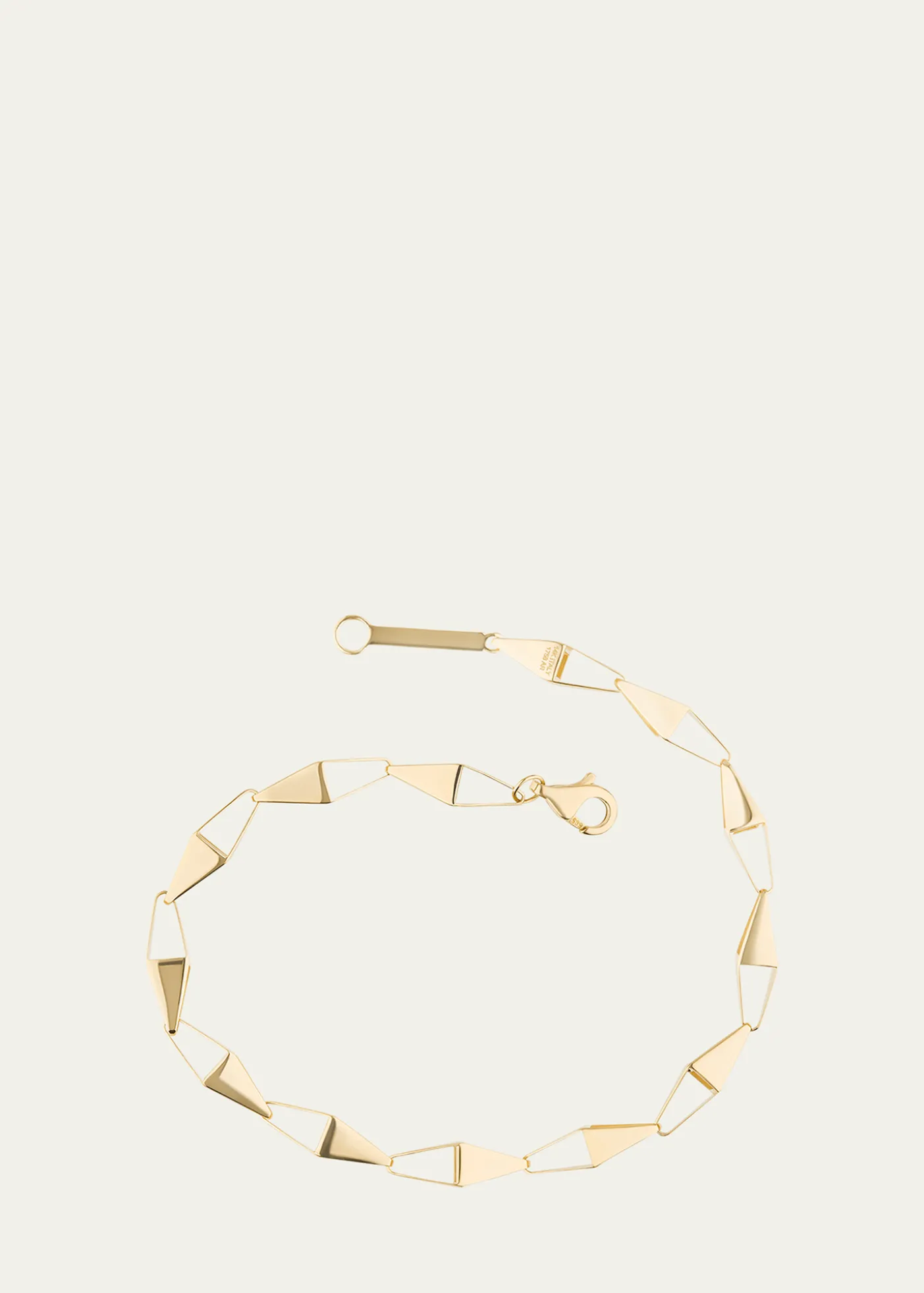 Lana14K Gold Laser 3D Kite Bracelet