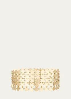 Lana14K Yellow Gold Laser Mega Chainmail 5-Row Bracelet
