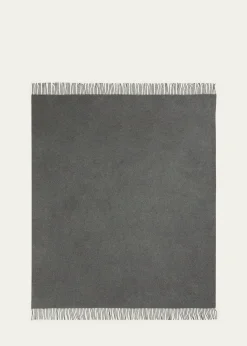 LANEROSSIEverest Color Reversible Cashmere Throw, 51