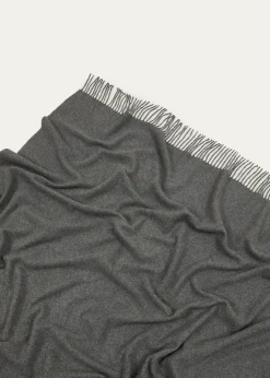 LANEROSSIEverest Color Reversible Cashmere Throw, 51