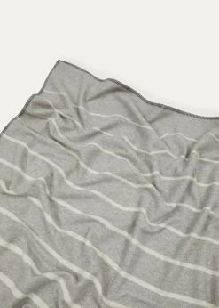 LANEROSSIOptical Double-Face Reversible Wool/Cashmere Throw, 51