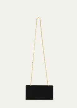 LanvinSilk Flap Evening Clutch