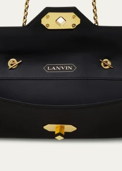 LanvinSilk Flap Evening Clutch