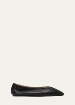 Le Monde BerylLuna Calfskin Ballerina Flats