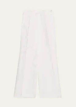 LibertinePorcelain Garden Straight-Leg Trousers