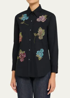 LibertinePrimrose Embellished New Classic Shirt
