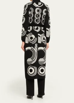 LibertineSonia Long Belted Cashmere Cardigan