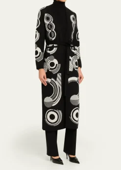 LibertineSonia Long Belted Cashmere Cardigan