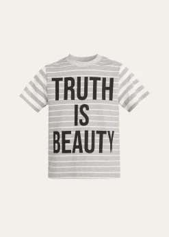 LibertineTruth Is Beauty Striped Short-Sleeve T-Shirt