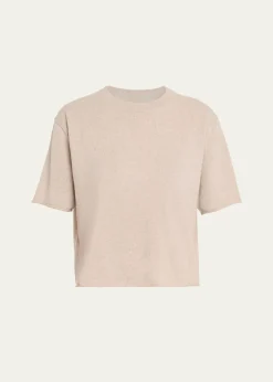 Lisa YangCila Short-Sleeve Cashmere T-Shirt