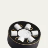 L'ObjetHaas Mojave Espresso Cups & Saucers (Set Of 6)