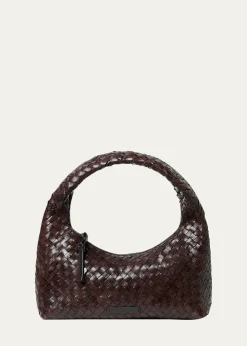Loeffler RandallMercer Mini Woven Leather Shoulder Bag