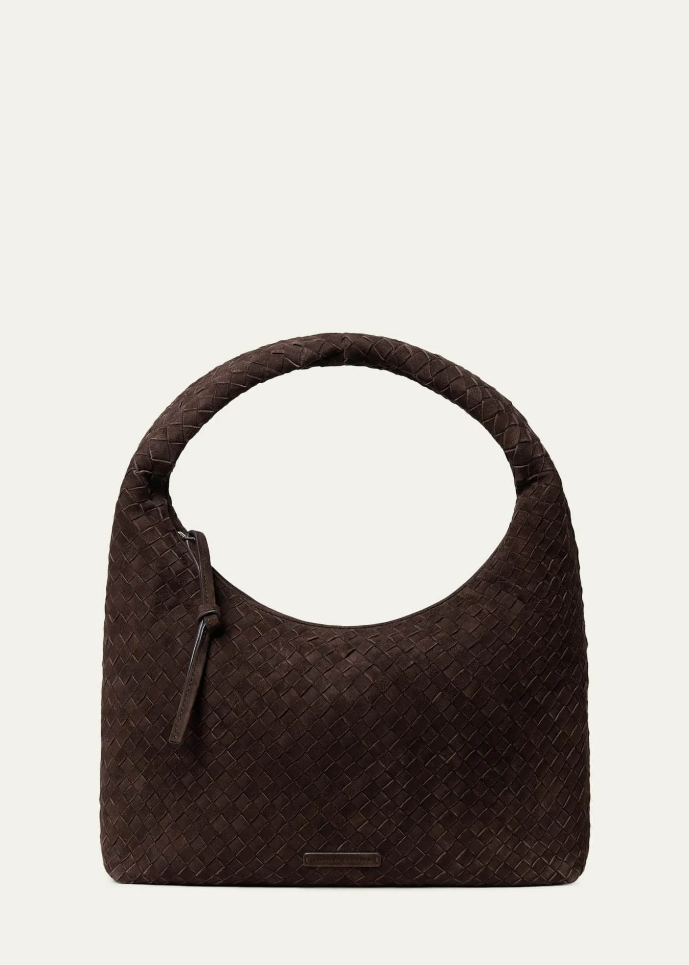 Loeffler RandallWillow Woven Suede Shoulder Bag