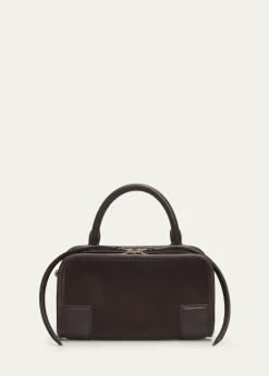 LoeweAmazona 180 Mini Suede Top-Handle Bag