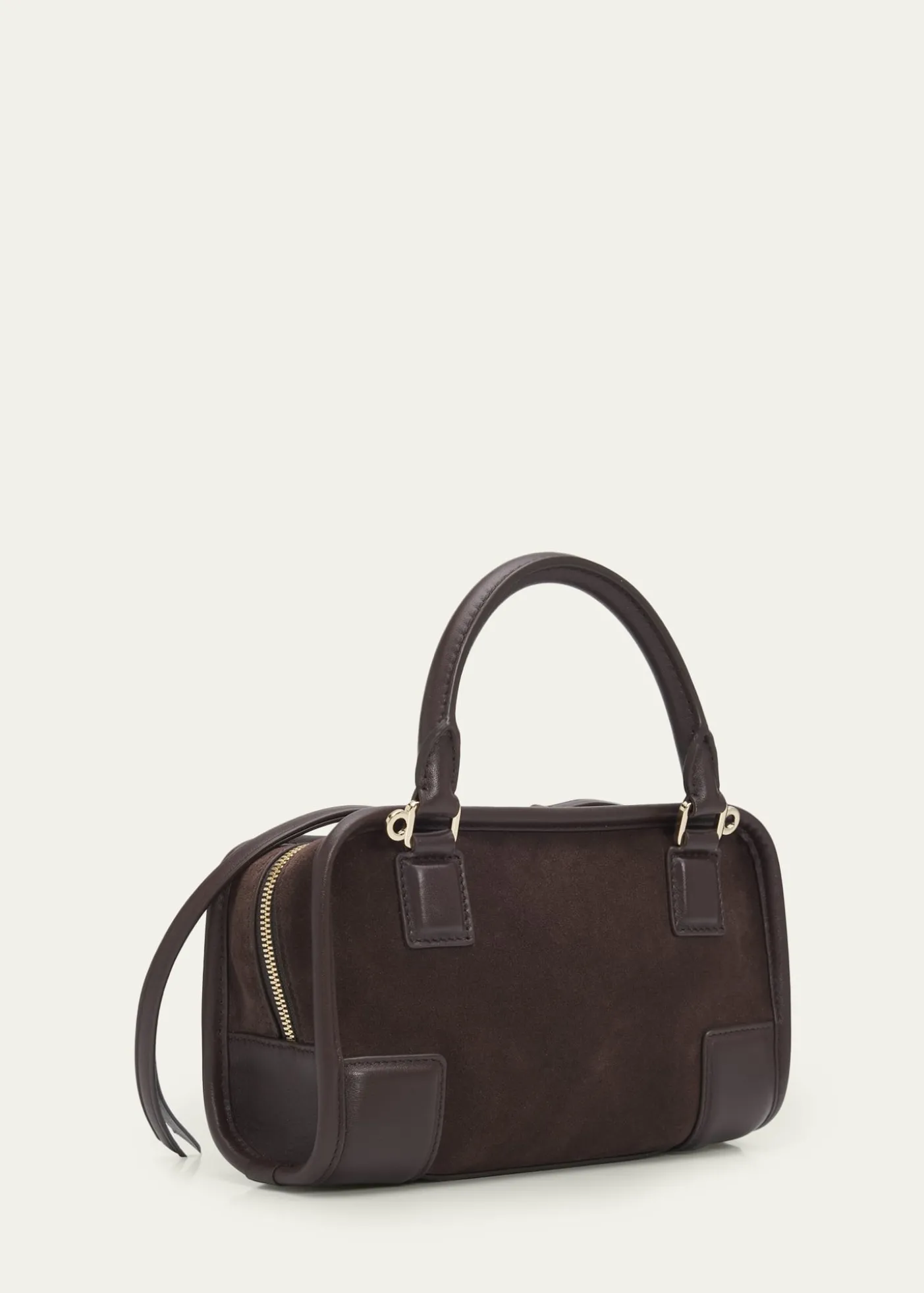 LoeweAmazona 180 Mini Suede Top-Handle Bag