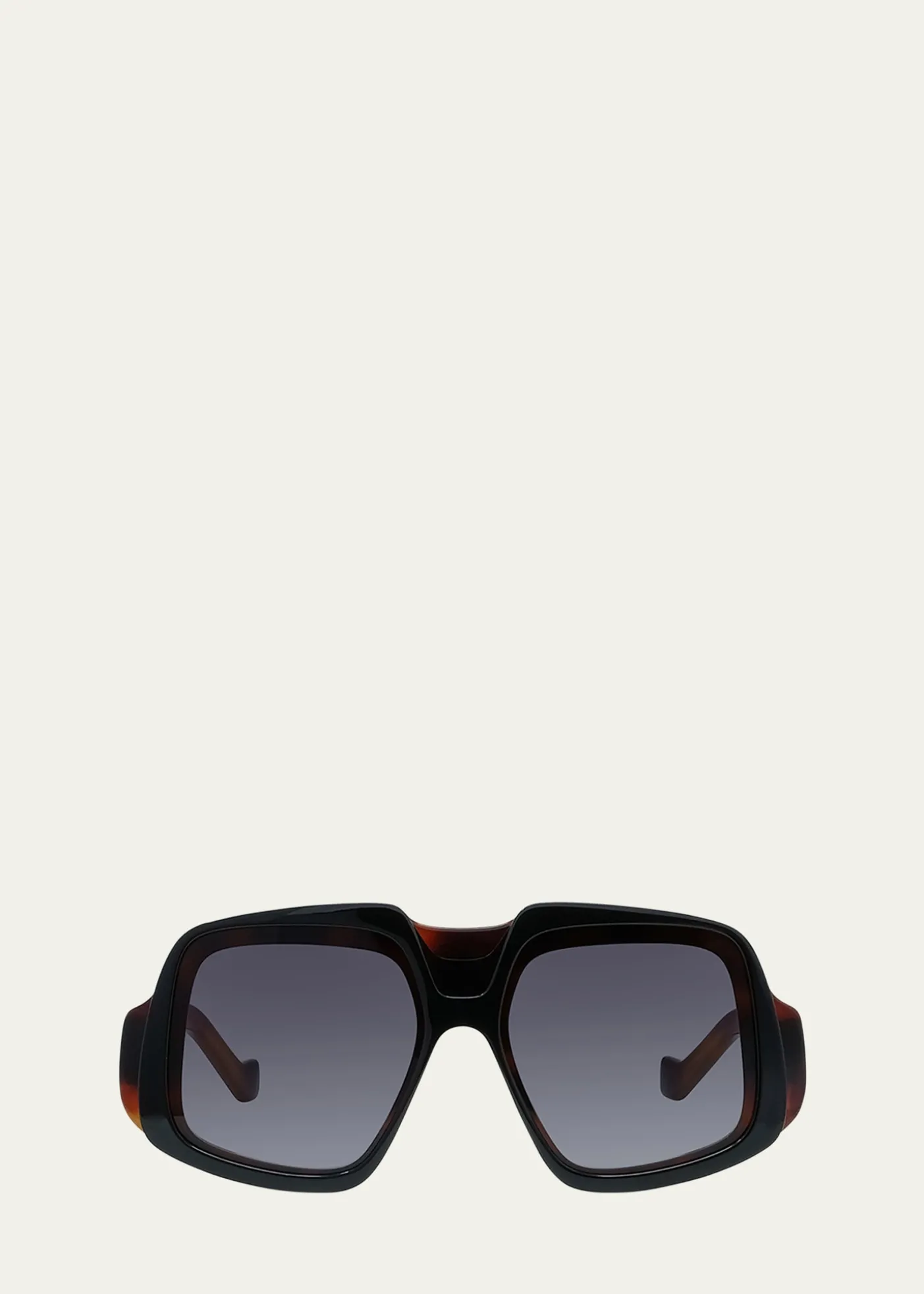 LoeweAnagram Acetate Shield Sunglasses