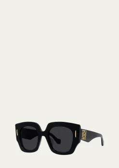 LoeweAnagram Acetate Square Sunglasses
