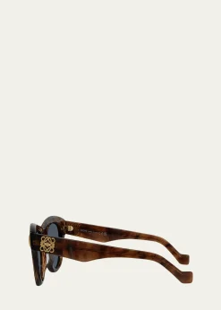LoeweAnagram 51mm Butterfly Sunglasses
