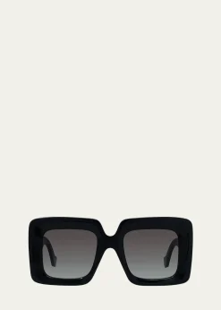 LoeweAnagram 51mm Oversized Square Sunglasses