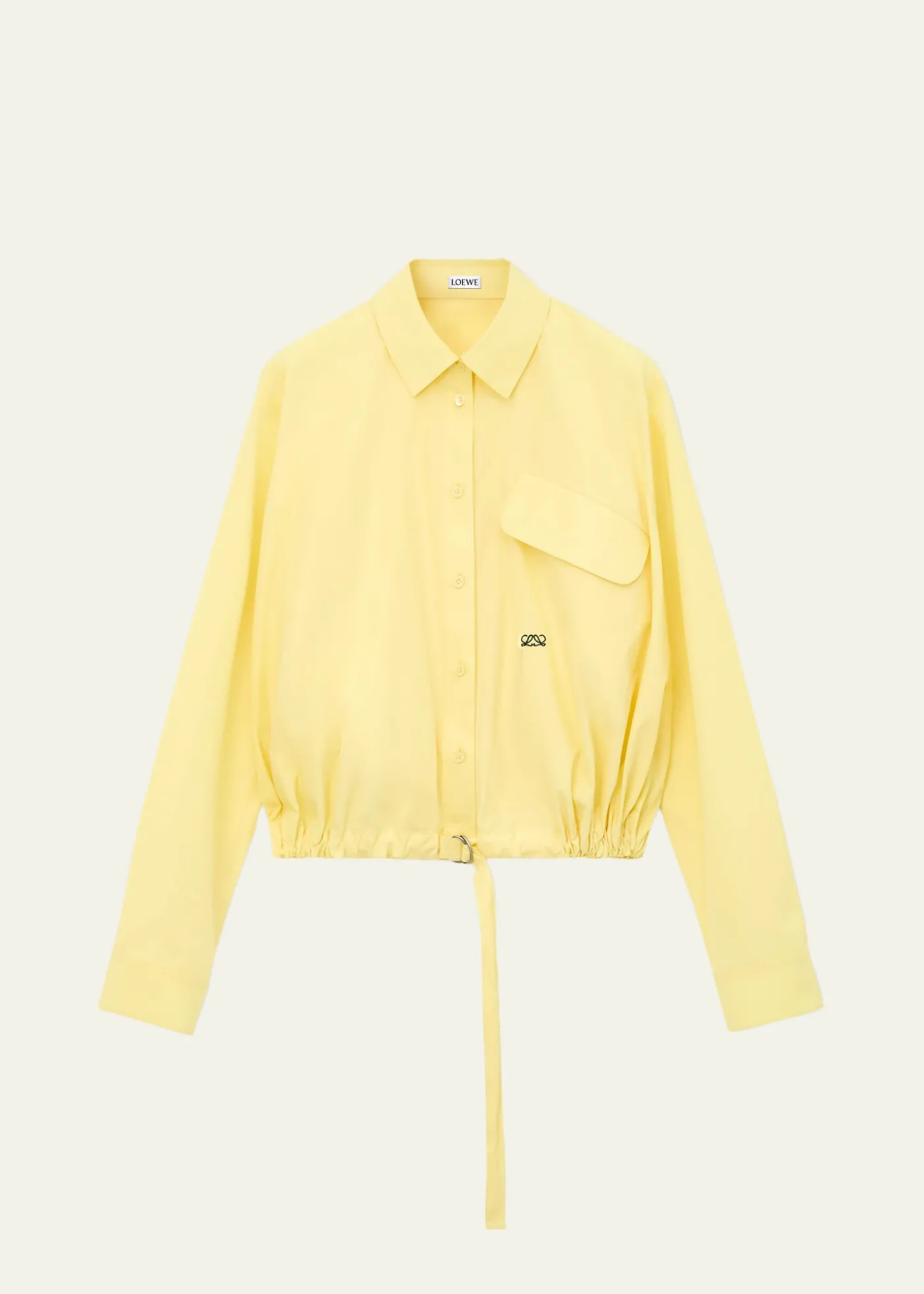 LoeweBelted Balloon Button-Down Shirt