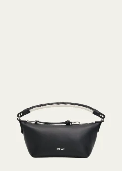 LoeweCala Leather Top-Handle Bag