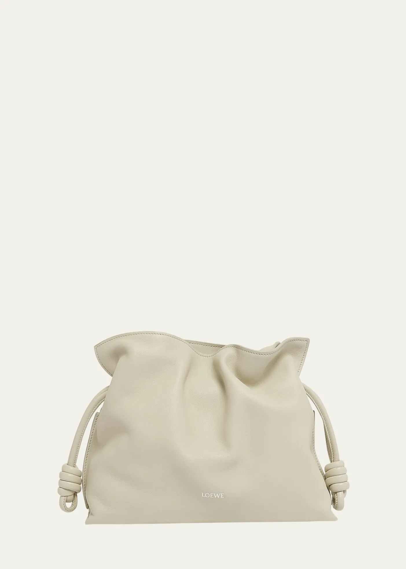 LoeweFlamenco Medium Clutch Bag in Napa Leather