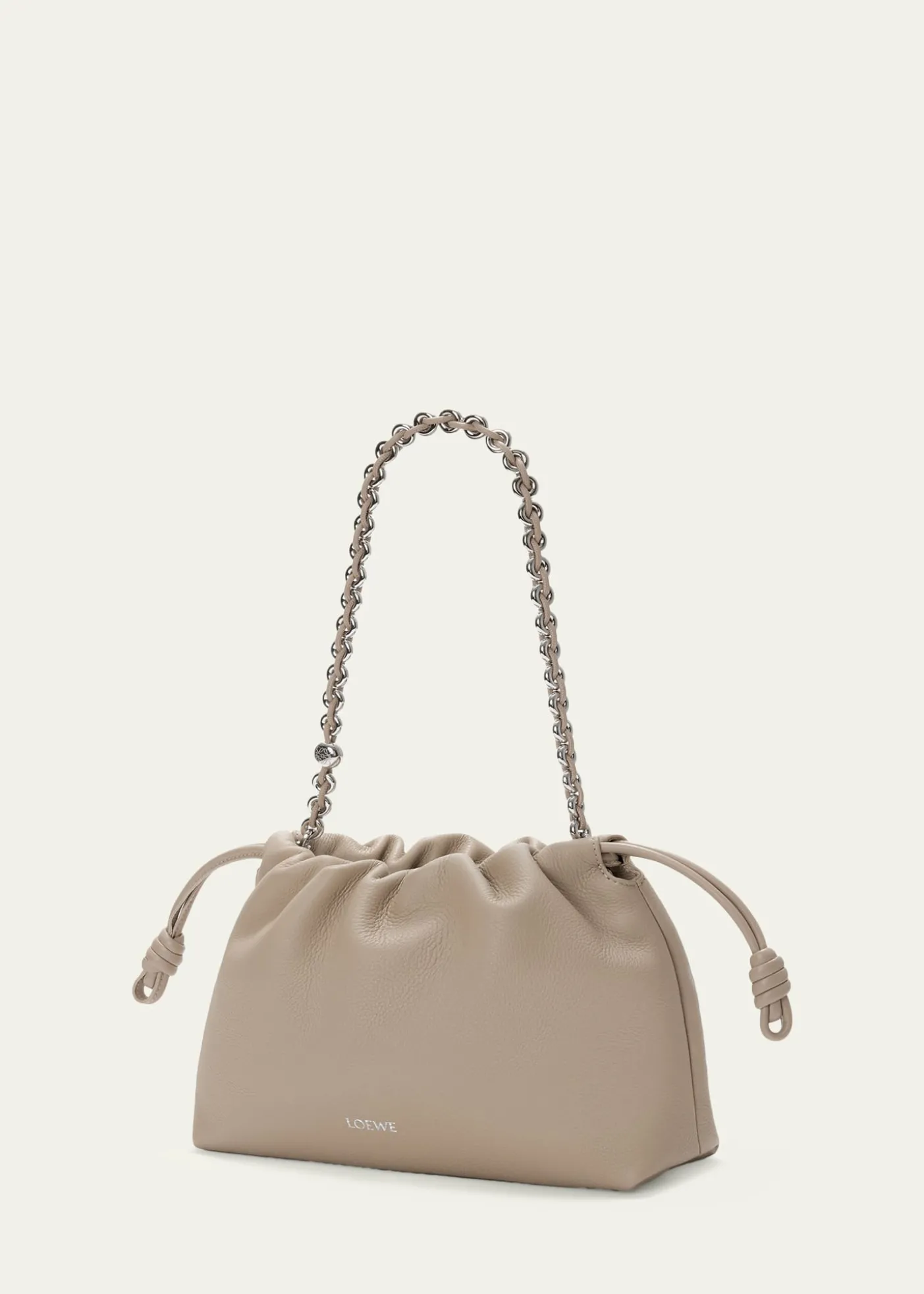 LoeweFlamenco Medium Shoulder Bag in Leather