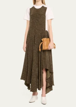 LoeweFlamenco Mini Clutch Bag in Napa Leather