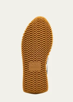 LoeweFlow Suede Retro Runner Sneakers