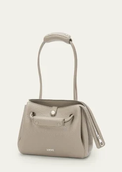 LoeweMadrid Small Trapeze Shoulder Bag in Grain Leather