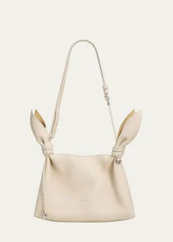 LoeweScarf Mini Knotted Leather Shoulder Bag
