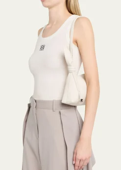 LoeweScarf Mini Knotted Leather Shoulder Bag