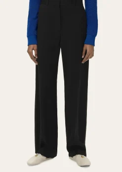 LoeweSide-Stripe Straight-Leg Pants