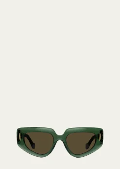 LoeweSmall 51mm Butterfly Screen Sunglasses