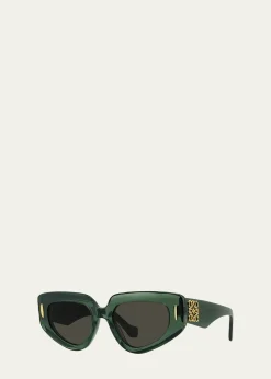 LoeweSmall 51mm Butterfly Screen Sunglasses